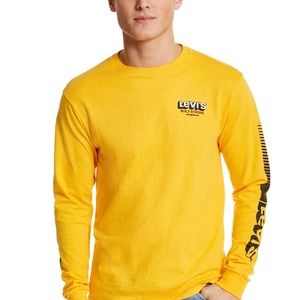 Levi’s Men’s Long-Sleeve Logo T-Shirt